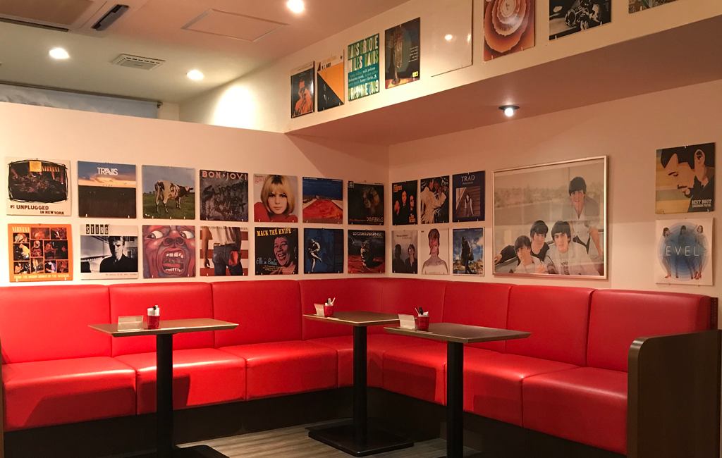 レコード喫茶Graffitiの店内写真